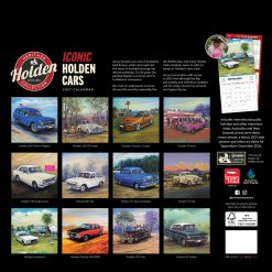 Alternative view of Iconic Holden Cars 2027 Square Wall Calendar