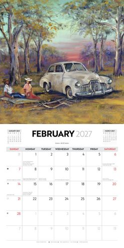 Iconic Holden Cars 2027 Square Wall Calendar - Image 3