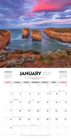 National Parks of Australia 2027 Square Wall Calendar - Image 3