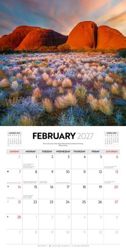 National Parks of Australia 2027 Square Wall Calendar - Image 4
