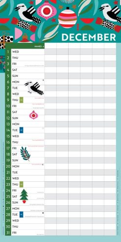 Our Family Planner 2027 Square Wall Calendar - Image 4