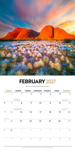 Steve Parish Australia 2027 Square Wall Calendar - Image 4