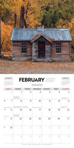 Uniquely New Zealand 2027 Square Wall Calendar - Image 4
