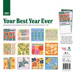 Alternative view of Your Best Year Ever! 2027 Square Wall Calendar