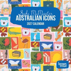 Australian Icons 2027 Mini Square Wall Calendar
