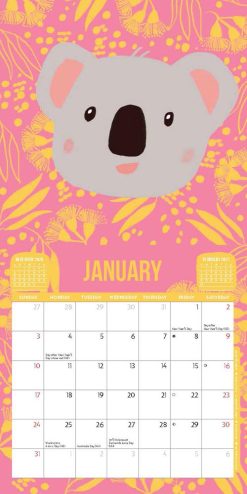 Australian Icons 2027 Mini Square Wall Calendar - Image 4