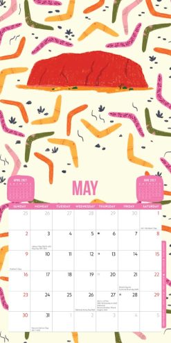 Australian Icons 2027 Mini Square Wall Calendar - Image 6