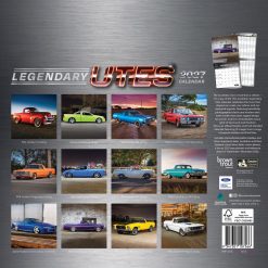 Alternative view of Legendary Utes 2027 Square Wall Calendar