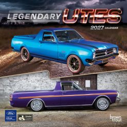 Legendary Utes 2027 Square Wall Calendar
