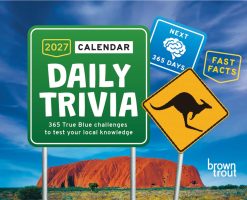 Daily Trivia 2027 Day To Day Desk Calendar