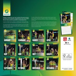 Alternative view of Australian Diamonds 2027 Square Wall Calendar