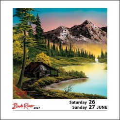 Bob Ross 2027 Boxed Desk Calendar - Image 4