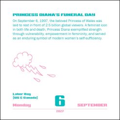 Millennial Nostalgia Almanac 2027 Boxed Desk Calendar - Image 3