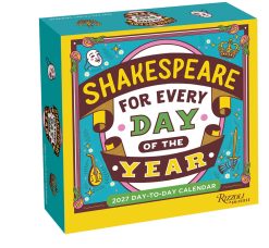 Shakespeare for Every Day of the Year 2027 Boxed Desk Calendar
