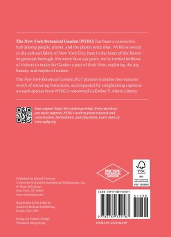 Alternative view of New York Botanical Garden 2027 Planner Diary
