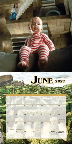 Jim Henson's Labyrinth 2027 Square Wall Calendar - Image 4