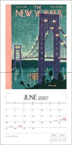 New Yorker: A City in Covers 2027 Square Wall Calendar - Image 4