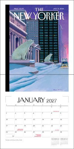 New Yorker: A City in Covers 2027 Square Wall Calendar - Image 3
