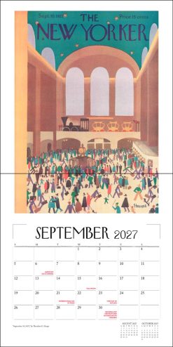 New Yorker: A City in Covers 2027 Square Wall Calendar - Image 5