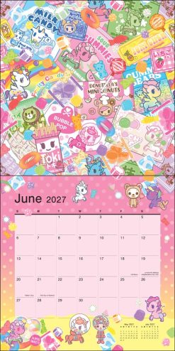 tokidoki 2027 Square Wall Calendar - Image 4