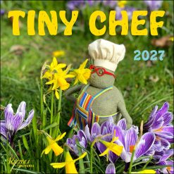 Tiny Chef 2027 Square Wall Calendar