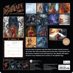 Alternative view of Lightlark Saga 2027 Square Wall Calendar