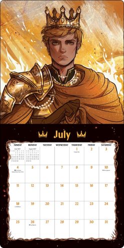 Lightlark Saga 2027 Square Wall Calendar - Image 3