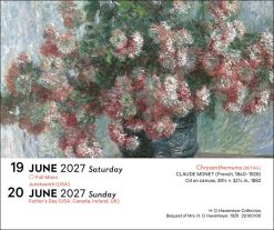 Impressionism and Post-Impressionism 2027 Boxed Desk Calendar - Image 3