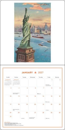 New York in Art 2027 Square Wall Calendar - Image 3