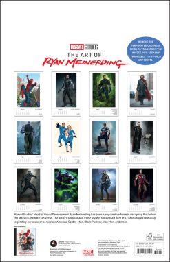 Alternative view of Marvel Studios: The Art of Ryan Meinerding 2027 Deluxe Diary