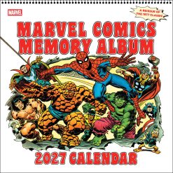 Marvel Comics Memory Album 2027 Square Wall Calendar
