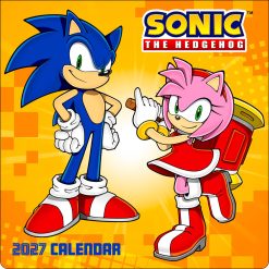 Sonic the Hedgehog 2027 Square Wall Calendar