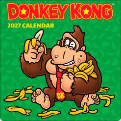 Donkey Kong 2027 Square Wall Calendar