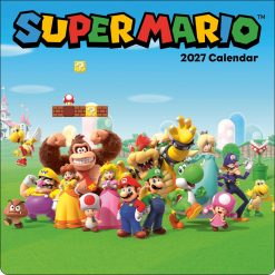 Super Mario 2027 Square Wall Calendar