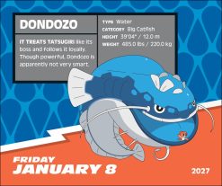 Pokemon 2027 Boxed Wall Calendar - Image 3