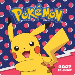 Pokemon 2027 Square Wall Calendar