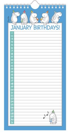 Sandra Boynton's My Family & Friends Birthday Perpetual Wall Calendar - Image 3