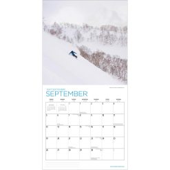 Snowboarding 2027 Square Wyman Wall Calendar - Image 4
