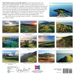 Alternative view of Golf: Premier Courses Around the World Gary Lisbon 2027 Square Wall Calendar