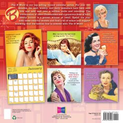 Alternative view of The B Word: You Say I'm a Bitch Like It's a Bad Thing 2027 Square Wall Calendar
