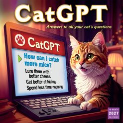 CatGPT 2027 Square Wall Calendar