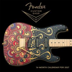 Fender Custom Shop Guitar 2027 Square Wall Calendar