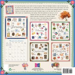Alternative view of Moments That Matter 2027 Square Wall Calendar
