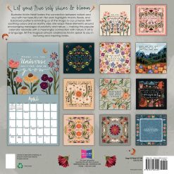 Alternative view of Nature & Hope Artwork by Kristin Heldt 2027 Square Wall Calendar