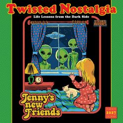 Twisted Nostalgia: Life Lessons from the Dark Side 2027 Square Wall Calendar
