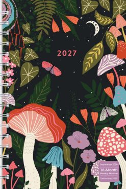 Designer: Enchanted Mushrooms 2027 Engagement Diary