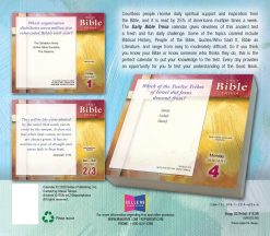 Alternative view of Daily Bible Trivia 2027 Boxed Desk Calendar