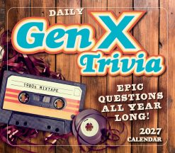 Daily Gen X Trivia 2027 Boxed Desk Calendar