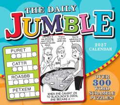 Daily JUMBLE 2027 Boxed Desk Calendar