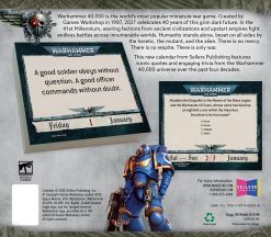 Alternative view of Warhammer 40,000 2027 Boxed Desk Calendar